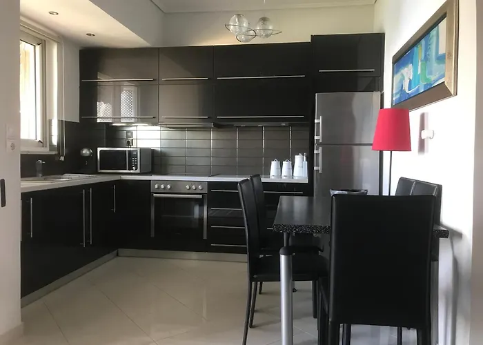 χαλκιδα, σε συγκρότημα με κήπο 公寓 Karababás